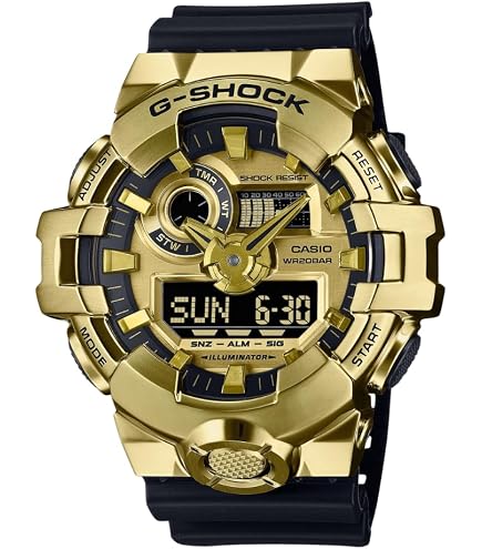 Amazon.com: G-Shock GM110G-1A9 Gold/Black One Size : Clothing